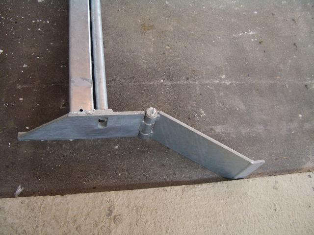 Klappschieber